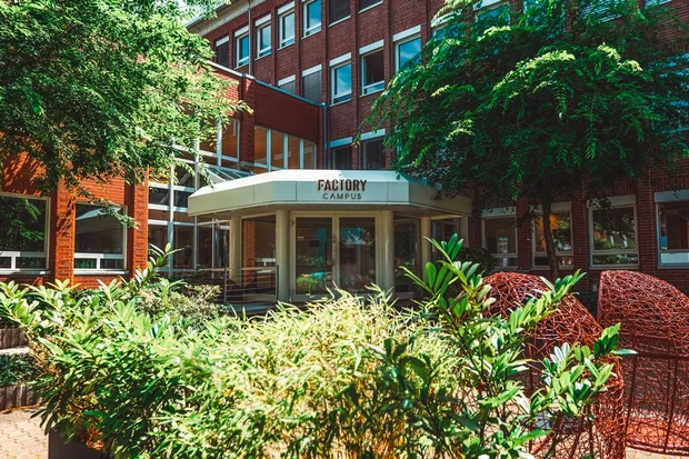 HMS-Bürostandort am Factory Campus in Düsseldorf