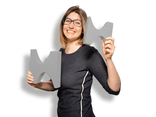 Nadia Bludau-Fuchs, Projektleiterin bei HMS.