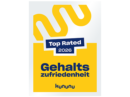 HMS erhielt 2026 die kununu-Auszeichnung „Top Rated Gehaltszufriedenheit“.